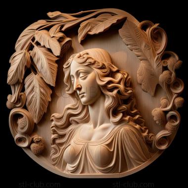 3D model sandro botticelli (STL)